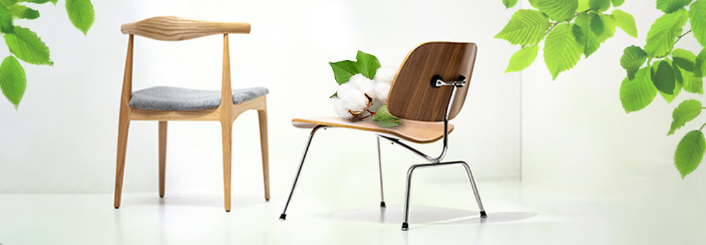 Sustainable furniture with vulcanized fiber